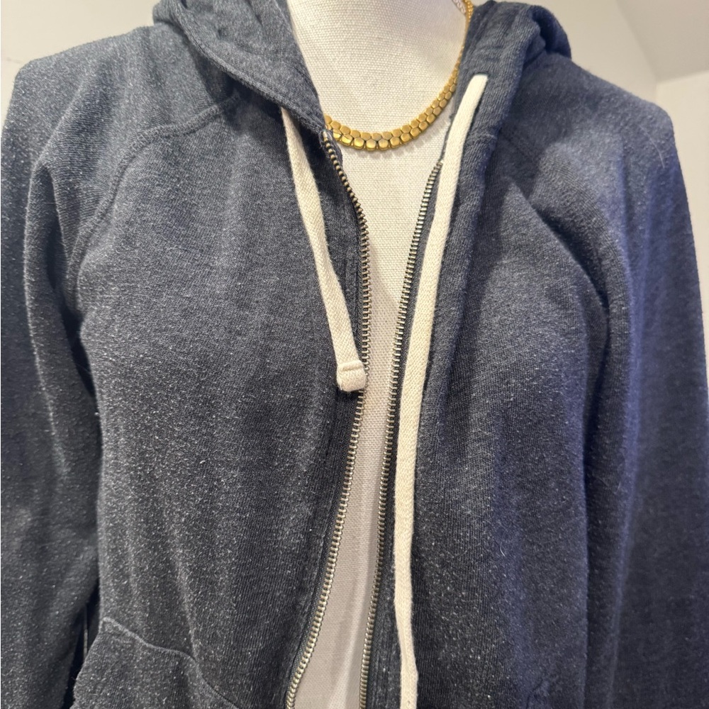 GAP Charcoal Zip-Up Hoodie - Picture 2 of 5